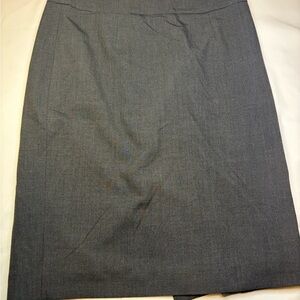 Calvin Klein Charcoal Grey Pencil Skirt Womens Size 2